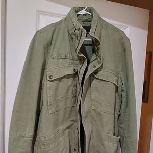 Mens medium military jacket.(banana republic)